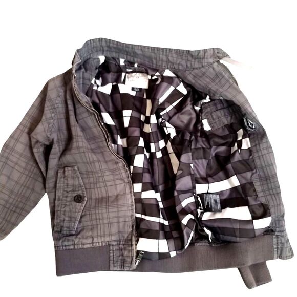 Volcom Stone Jacket Toddler Corpo Class Collection Bomber Jacket Small 4 - Picture 6 of 11